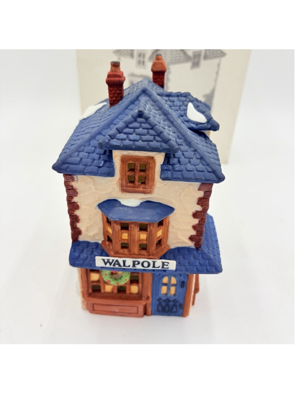 Dept 56 Dickens Village WALPOLE TAILORS 59269 Porcelain House Box